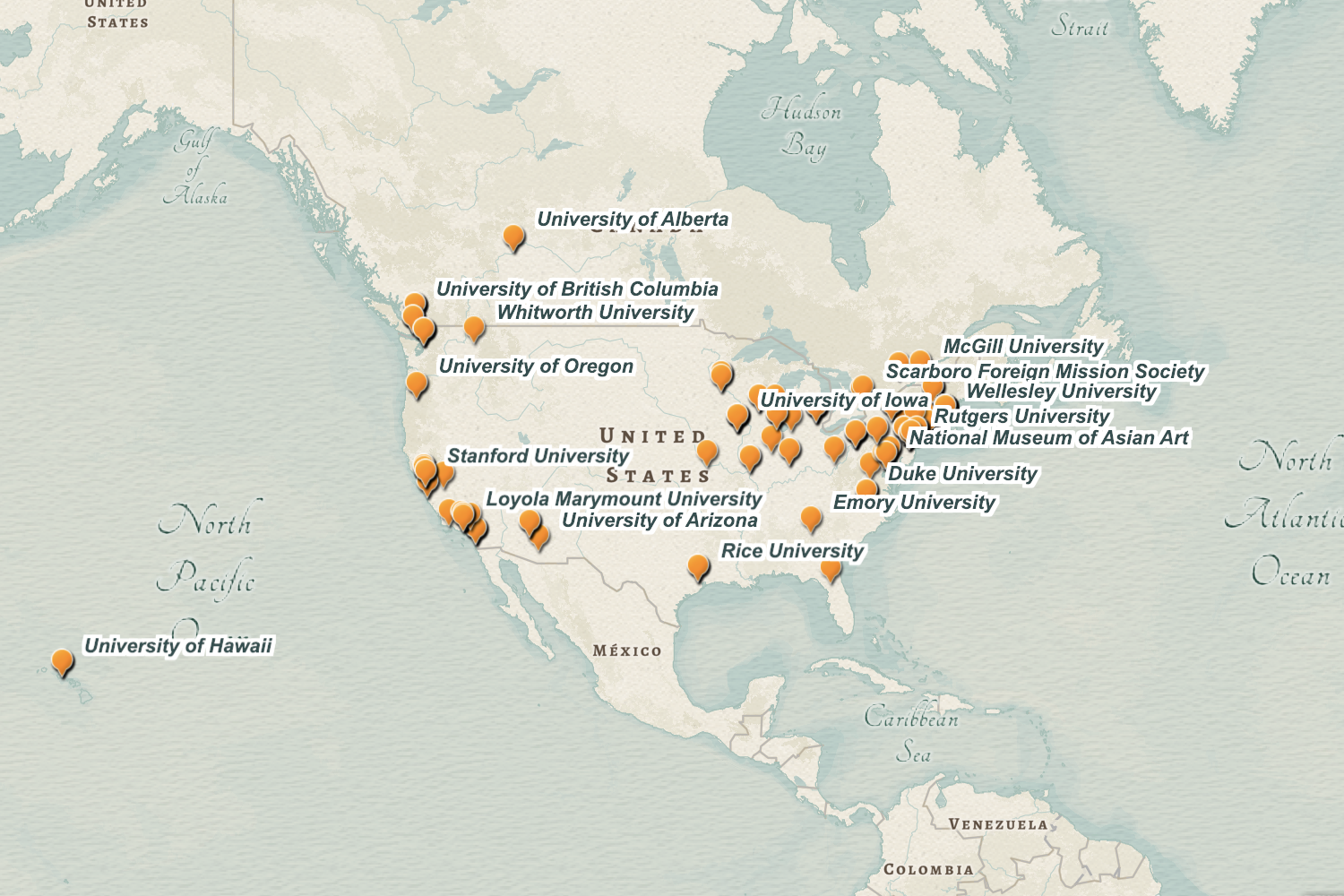 Sponsored Program Digital Collections for Chinese Studies Columbian